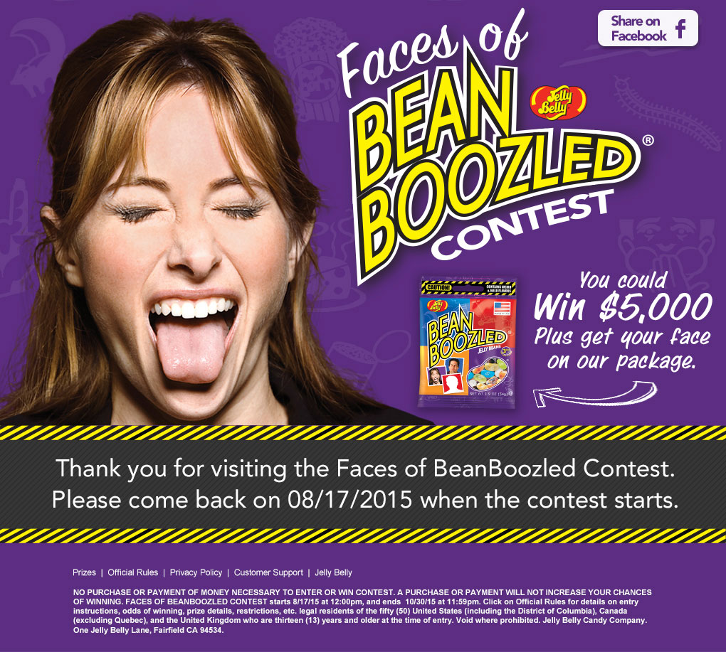 Jelly Belly BeanBoozled Promotion Website and Logo Erik Menches